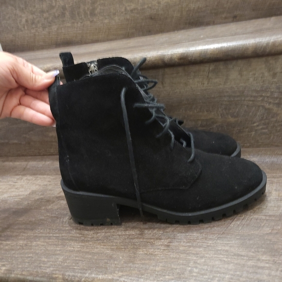 Black velvet boots waterproof - Picture 2 of 7